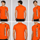 Orange Fitted T-Shirt