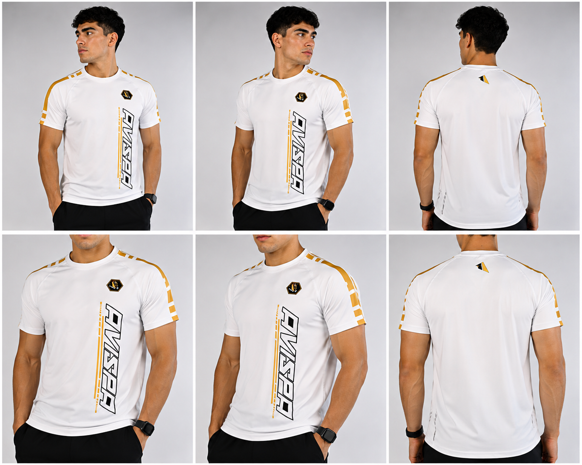 White Fitted T-Shirt