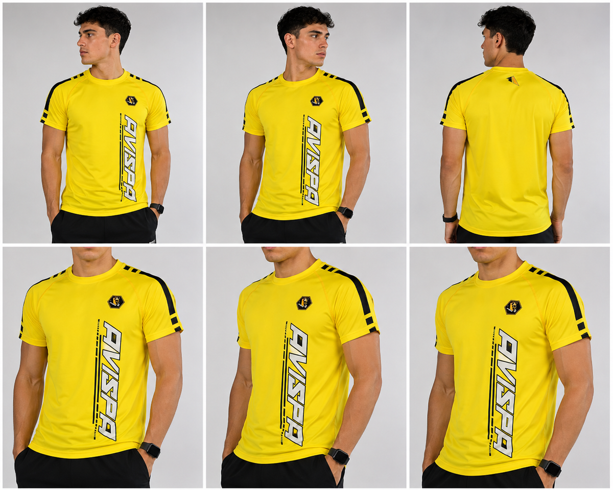 Yellow Fitted T-Shirt