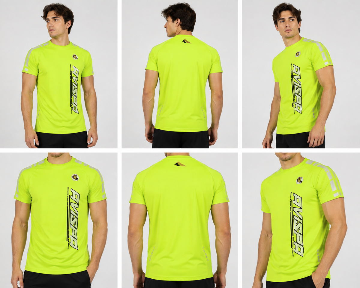 Neon Green Fitted T-Shirt