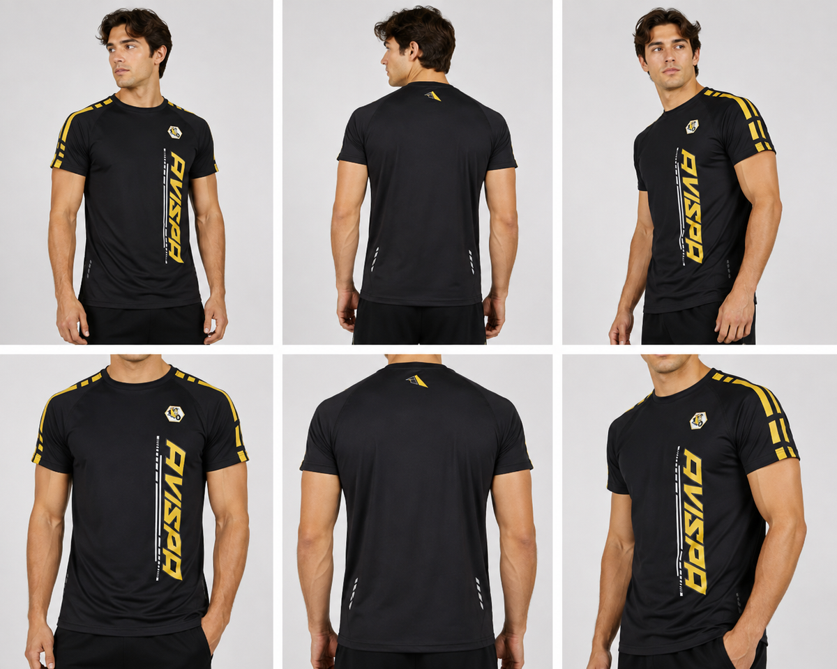 Black Fitted T-Shirt