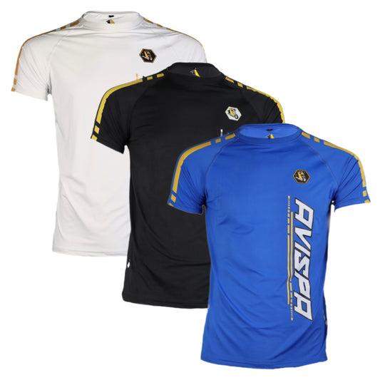 Bundle Royal Blue, Black, White Fitted T-Shirts
