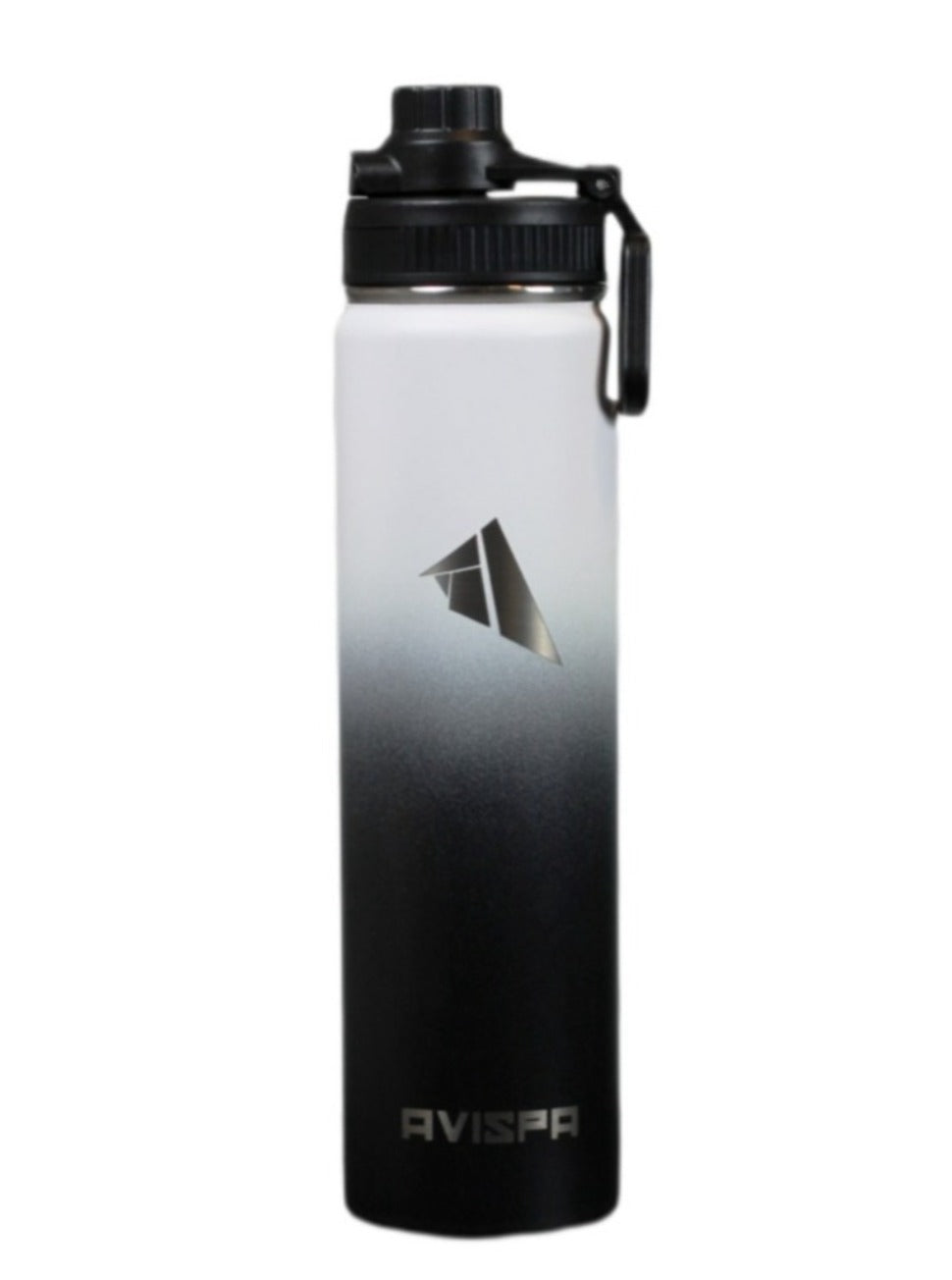 Stainless Steel Water Bottle White and Black
