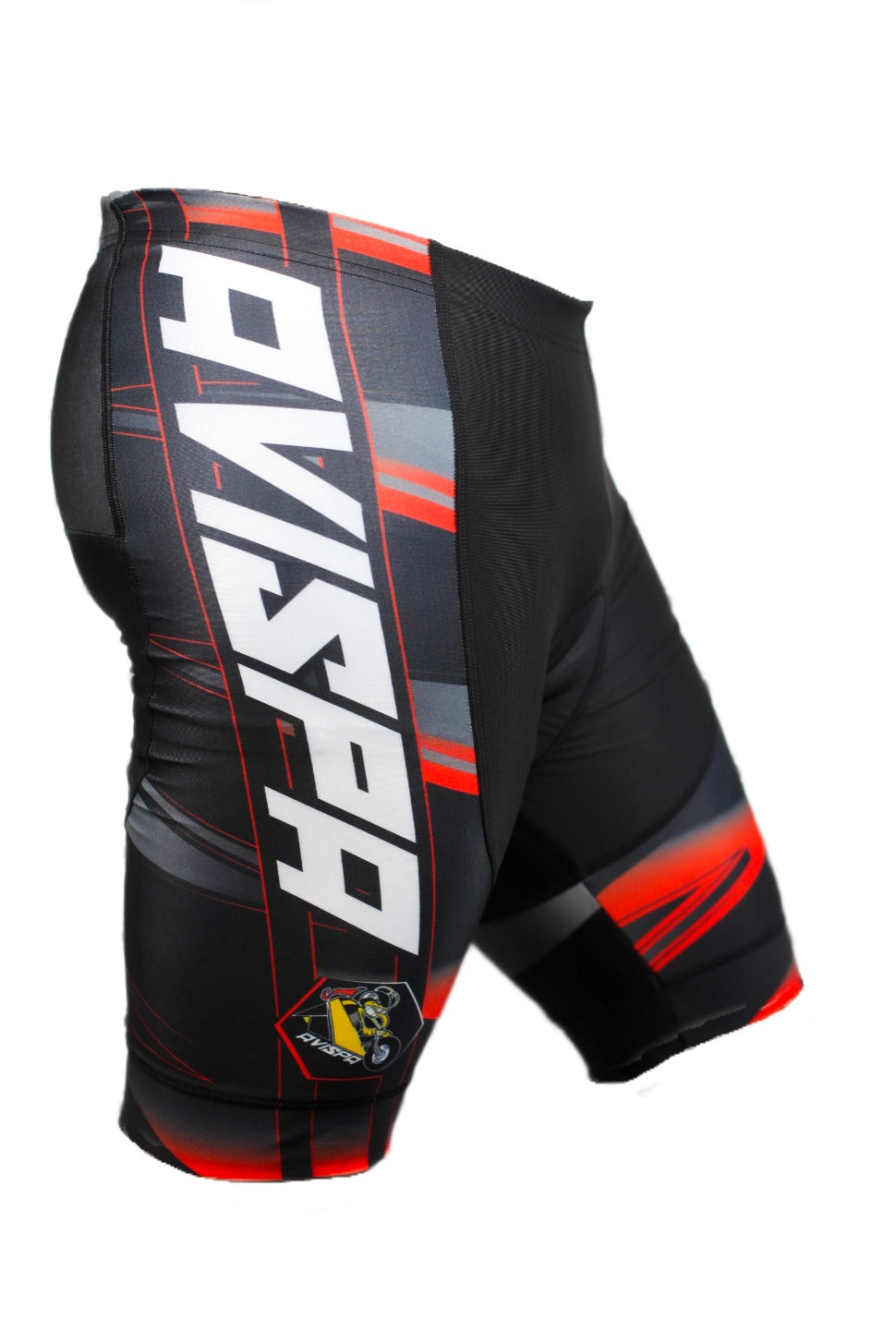 Red and Black Cycling Shorts